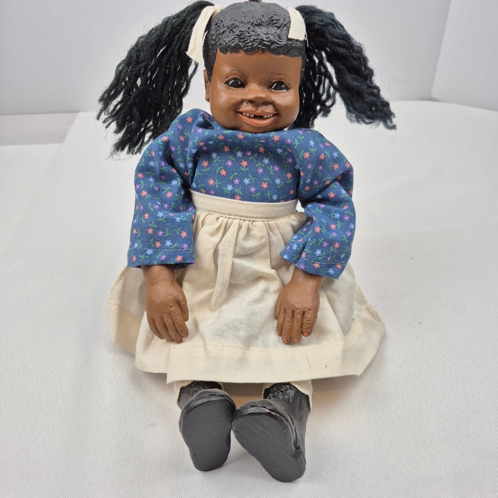 All God's Children 12" Blossom Doll by Martha Holcombe‎ 1987 #92 #1500 Folk Art